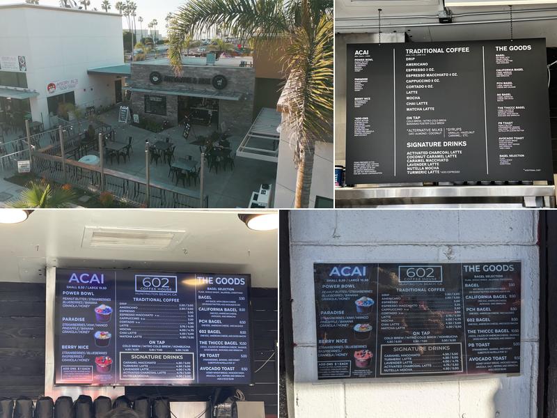 602 Coffee House Menu