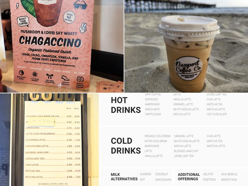 Newport Coffee Company Menu