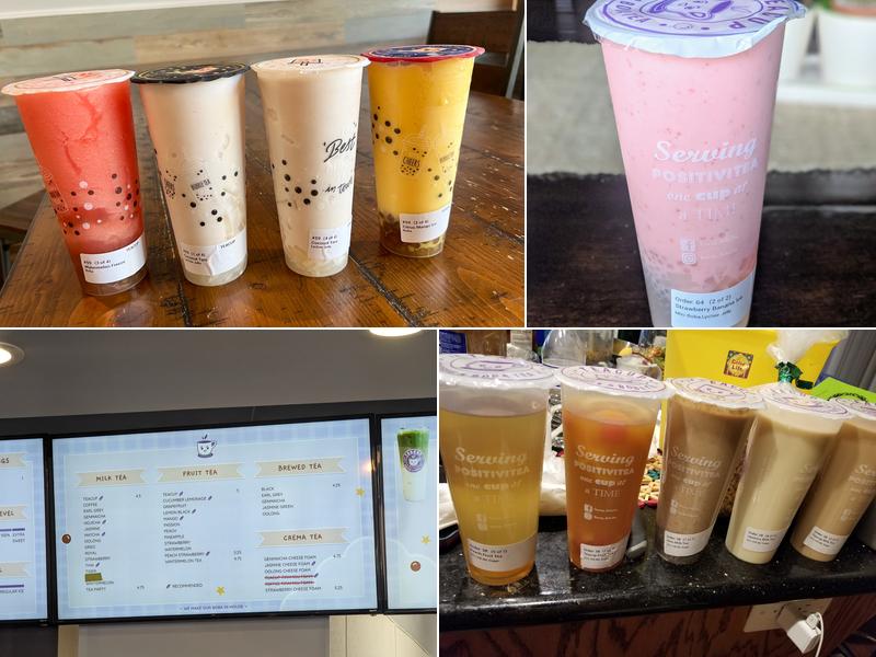 Teacup Boba Tea Menu