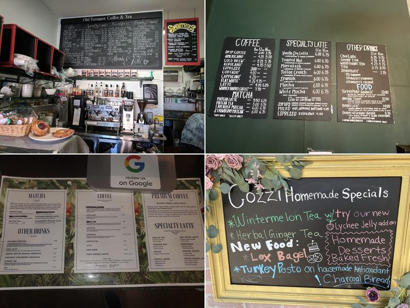 Cozzi Cafe Menu