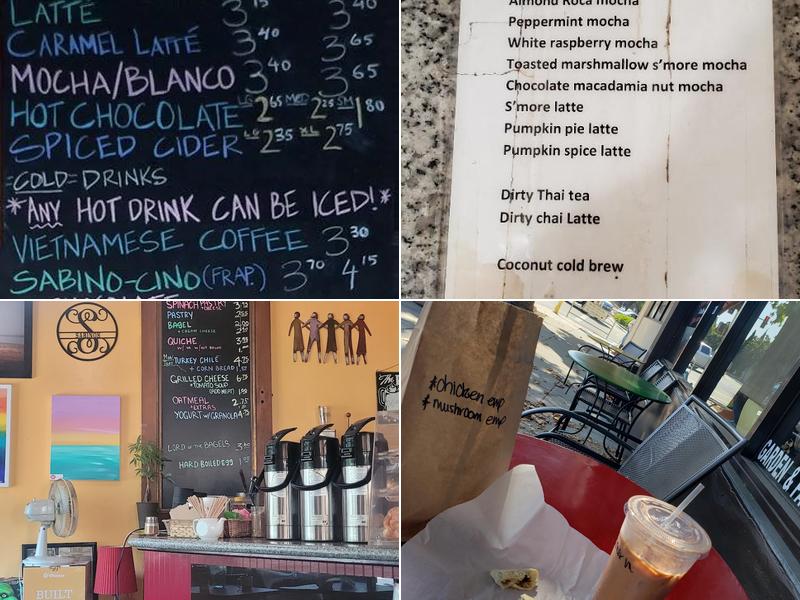 Sabino's Coffee Shop Menu