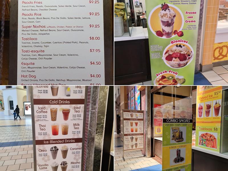 Island Squeeze Menu
