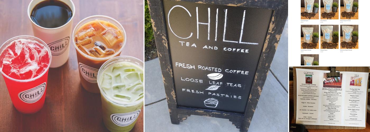 Chill Tea and Coffee Menu