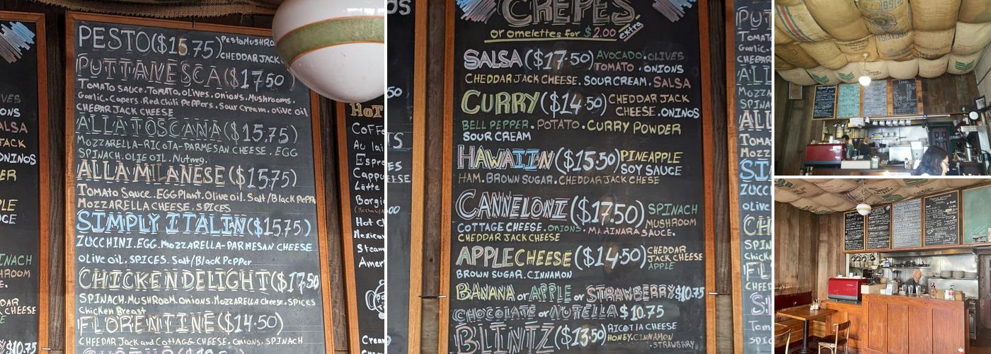 Higher Grounds Coffee House Menu