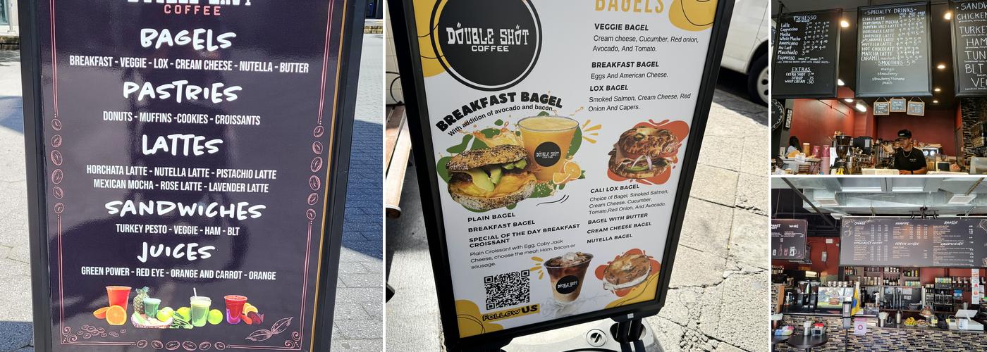 Double Shot Coffee Menu
