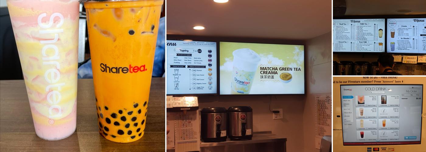 Sharetea San Mateo Menu