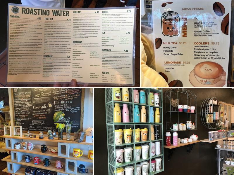 Roasting Water Menu