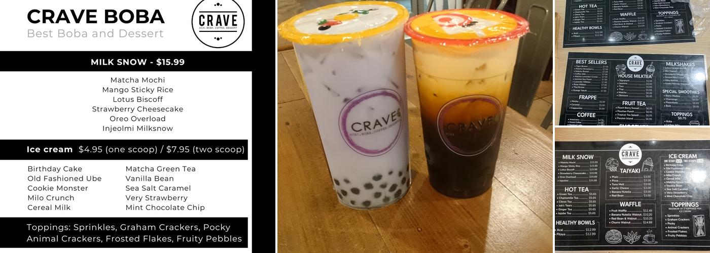 Crave Menu