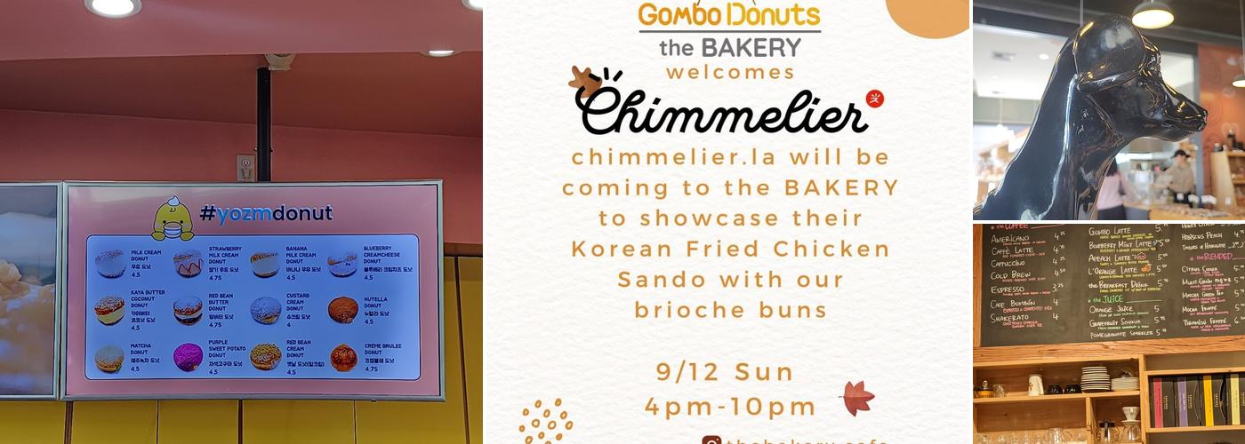 the BAKERY Cafe Menu