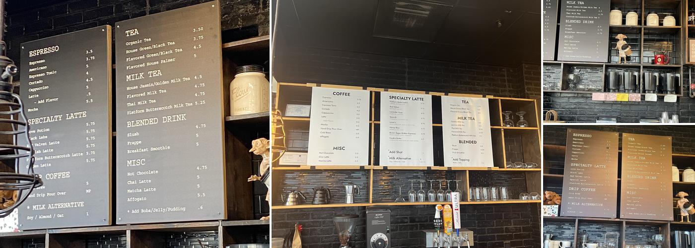 Platform 909 Menu