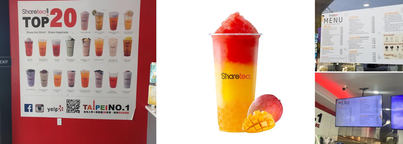 Sharetea Menu