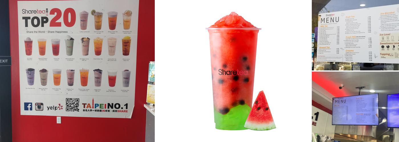 Sharetea Menu