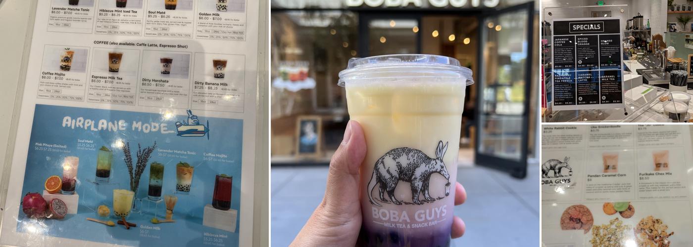 Boba Guys Menu
