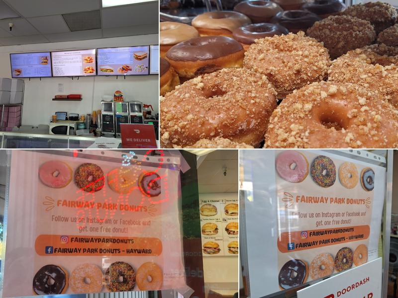 Fairway Park Donuts Menu