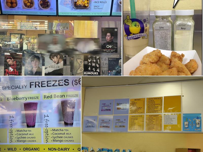 Eggettes Menu
