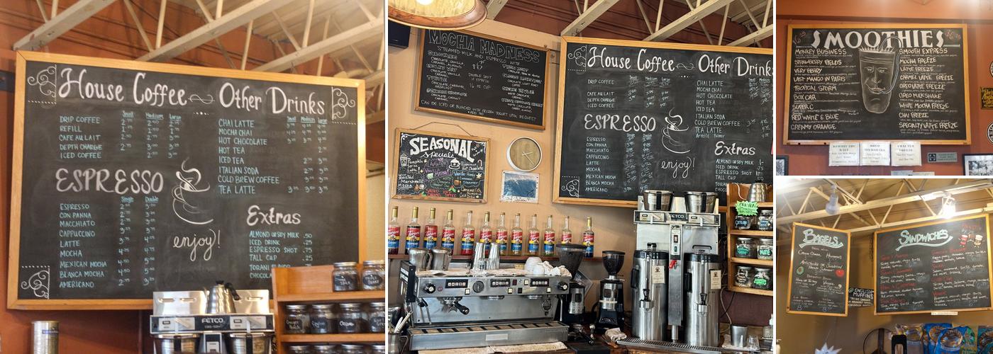 Java Junction Menu