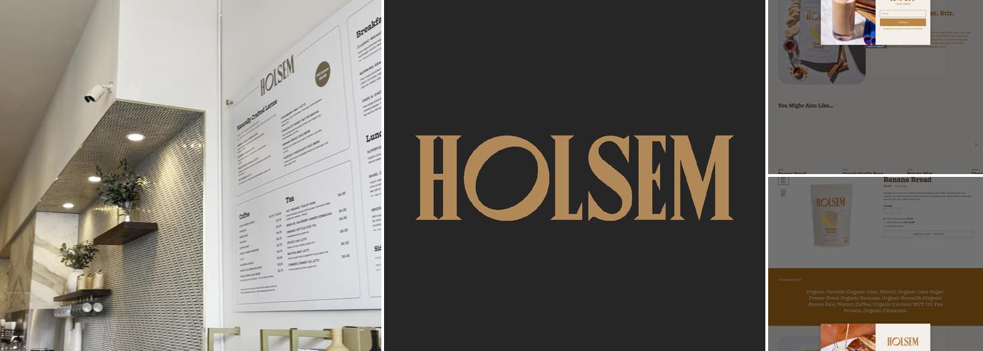 Holsem Coffee Menu