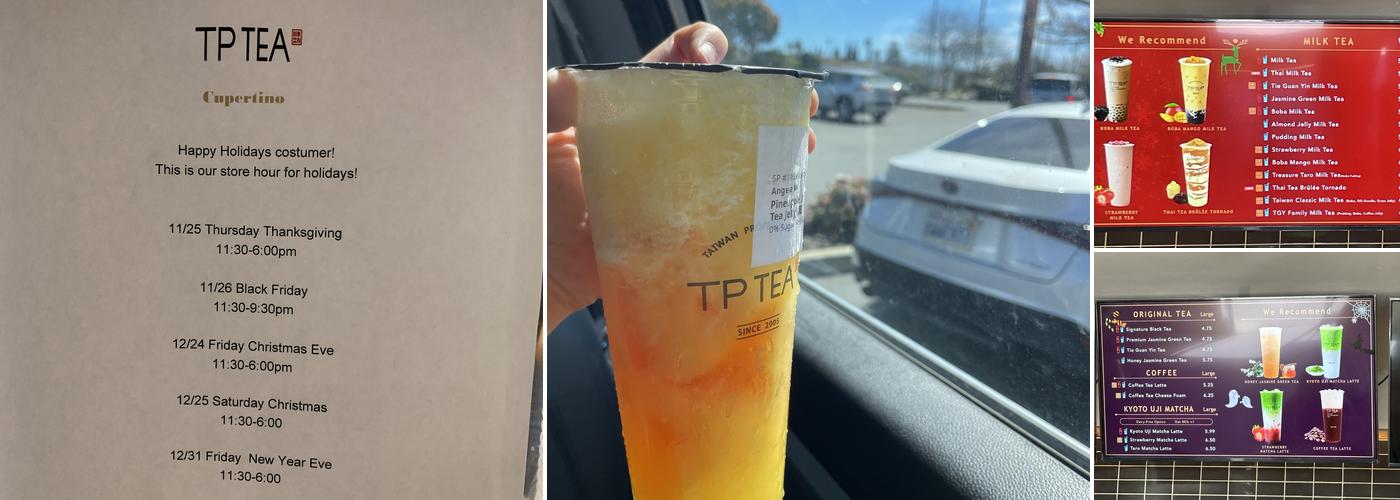 TP TEA Cupertino Menu