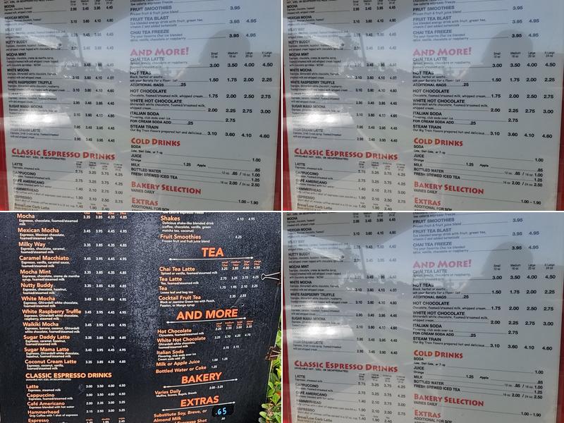 Cup 'n Go Menu