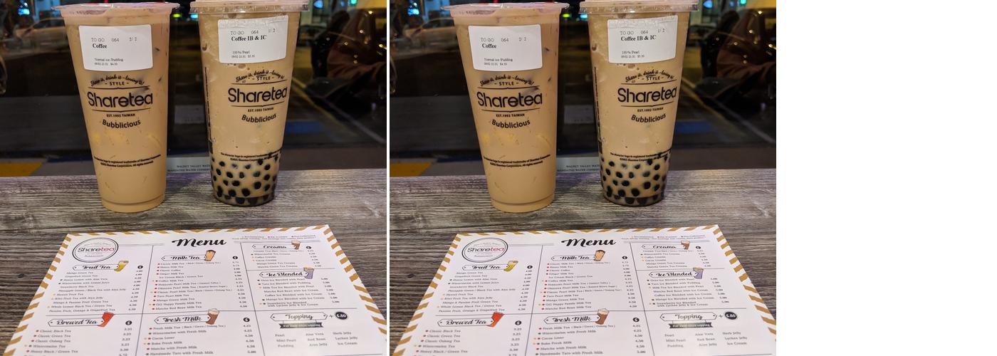 Sharetea Menu