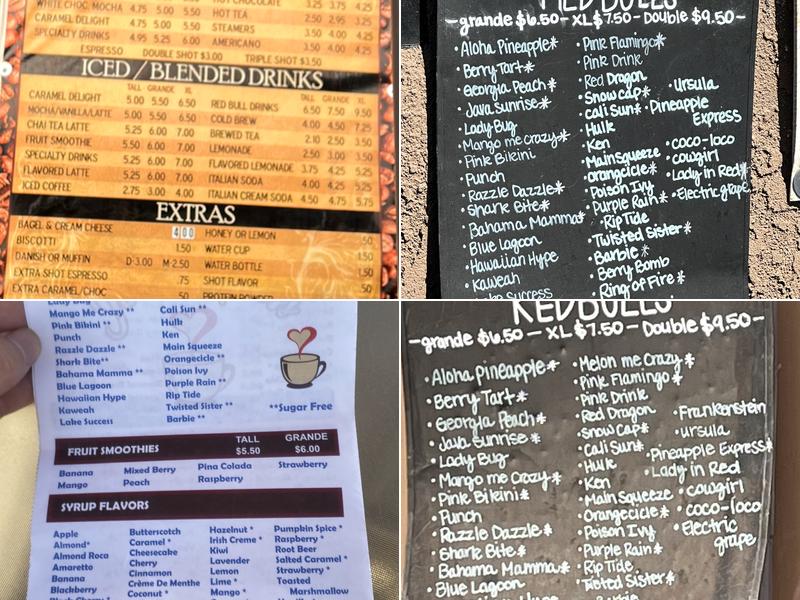 Java Express Menu