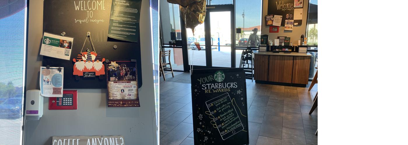 Starbucks Menu