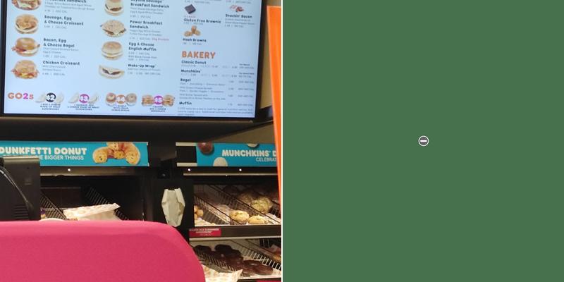 Dunkin' Menu
