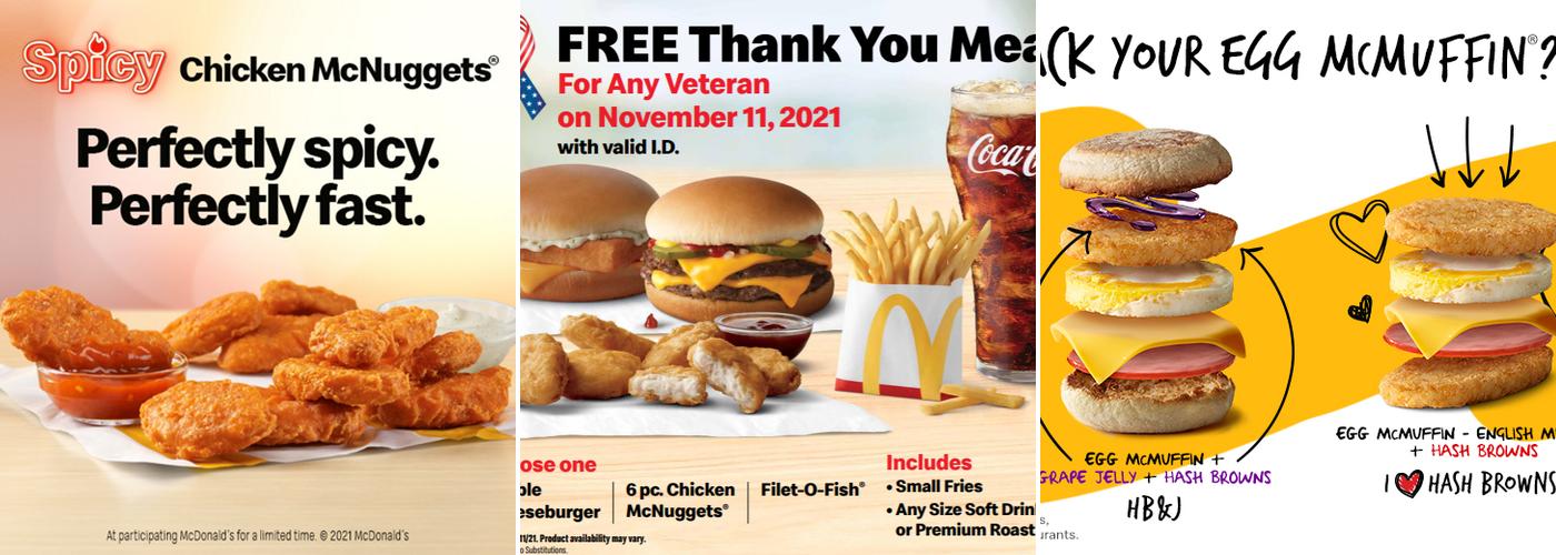 McDonald's Menu