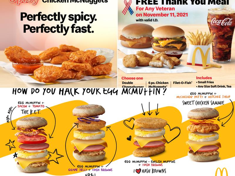 McDonald's Menu