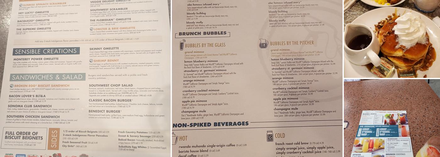 Another Broken Egg Cafe Menu
