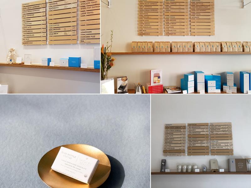 Blue Bottle Coffee Menu