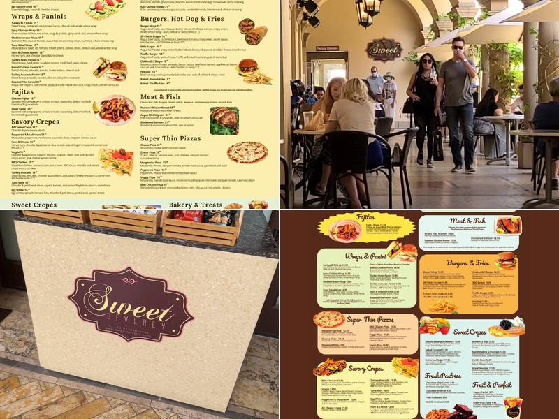 Sweet Beverly Cafe Menu