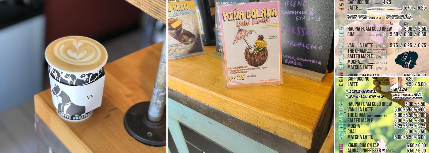 Dark Horse Coffee Roasters Menu