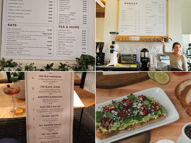 Moniker General Menu