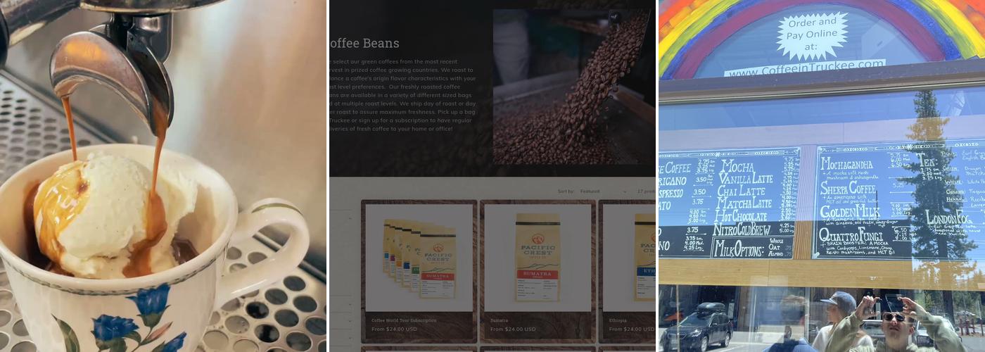 Pacific Crest Coffee Company Menu