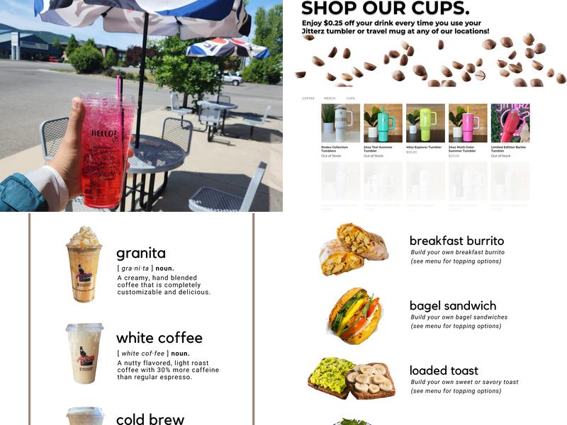 Jitterz Espresso Menu