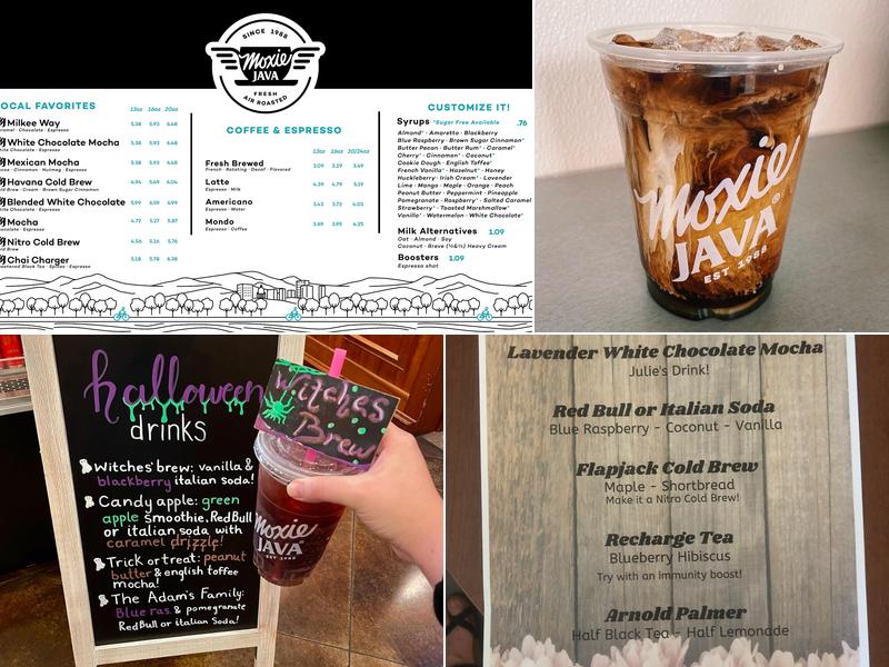 Moxie Java Bistro Menu