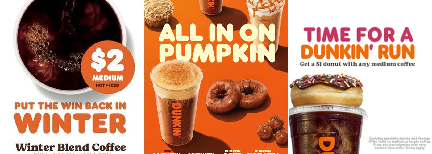Dunkin' Menu