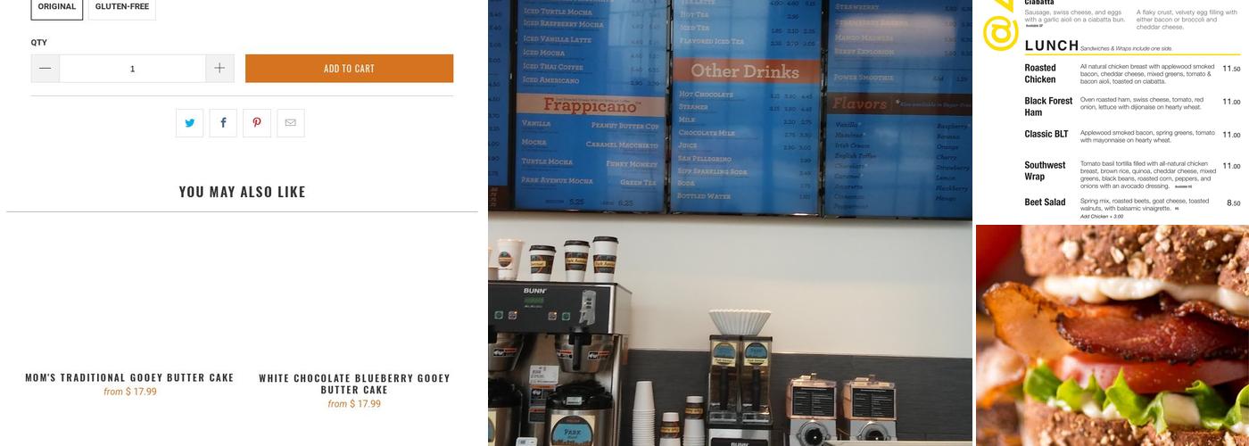 Park Avenue Coffee - Cortex Menu