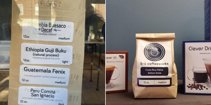 Brü Coffeeworks Menu