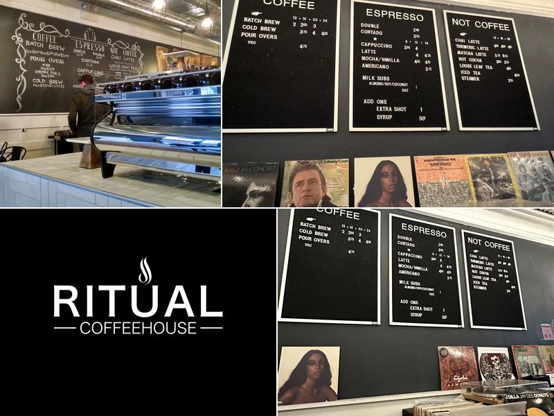 Ritual Coffeehouse Menu