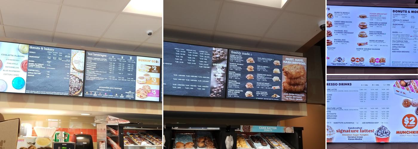 Dunkin' Menu