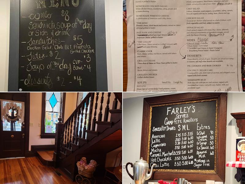 Farley's Menu