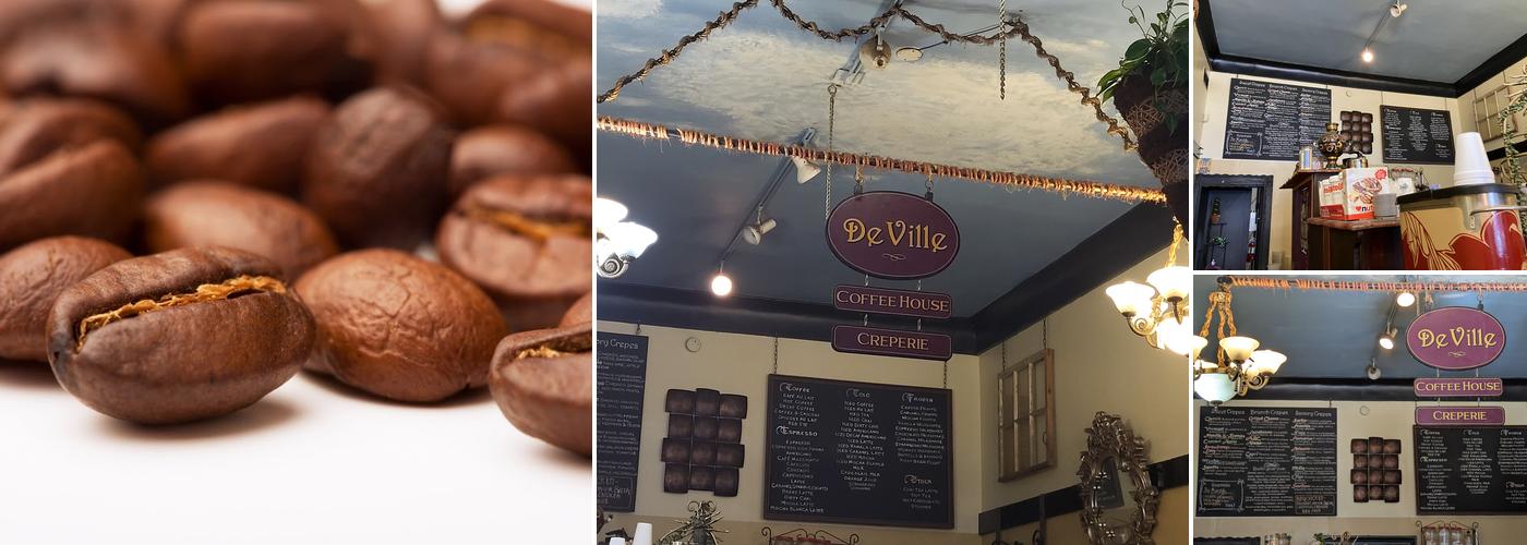 DeVille Coffee House & Crêperie Menu