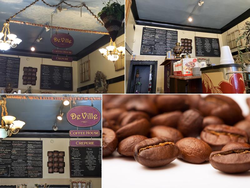 DeVille Coffee House & Crêperie Menu