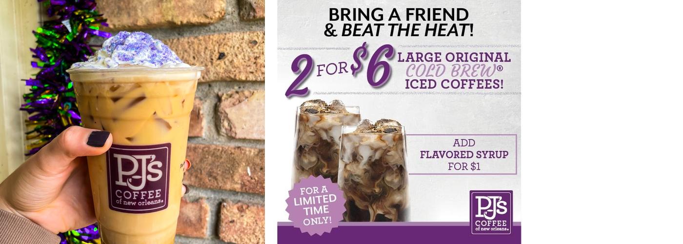 PJ’s Coffee Menu