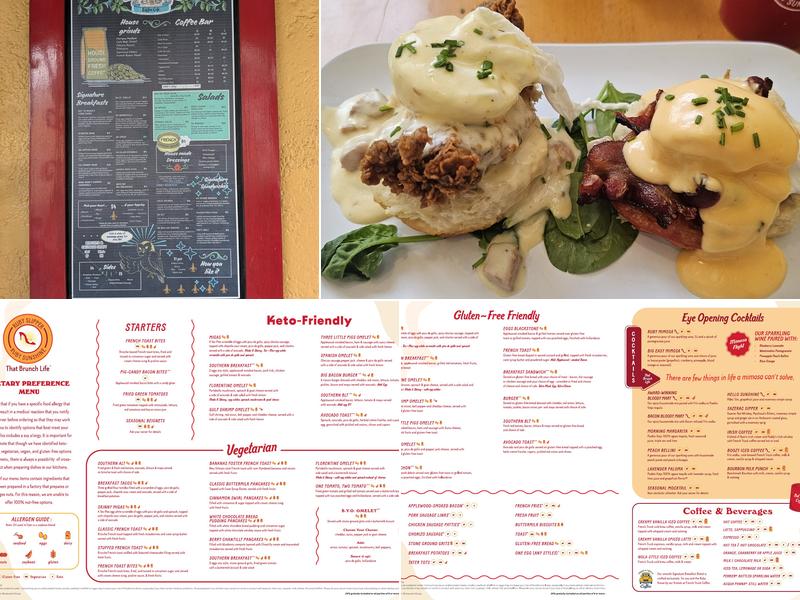 Ruby Slipper Cafe Menu