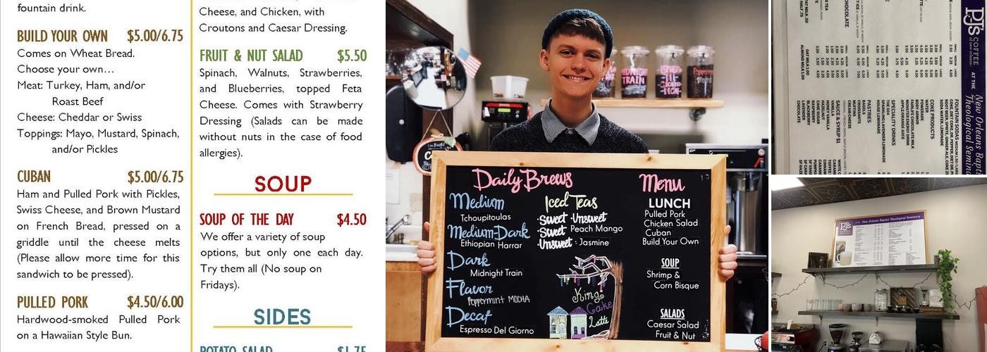 Cafe New Orleans Menu