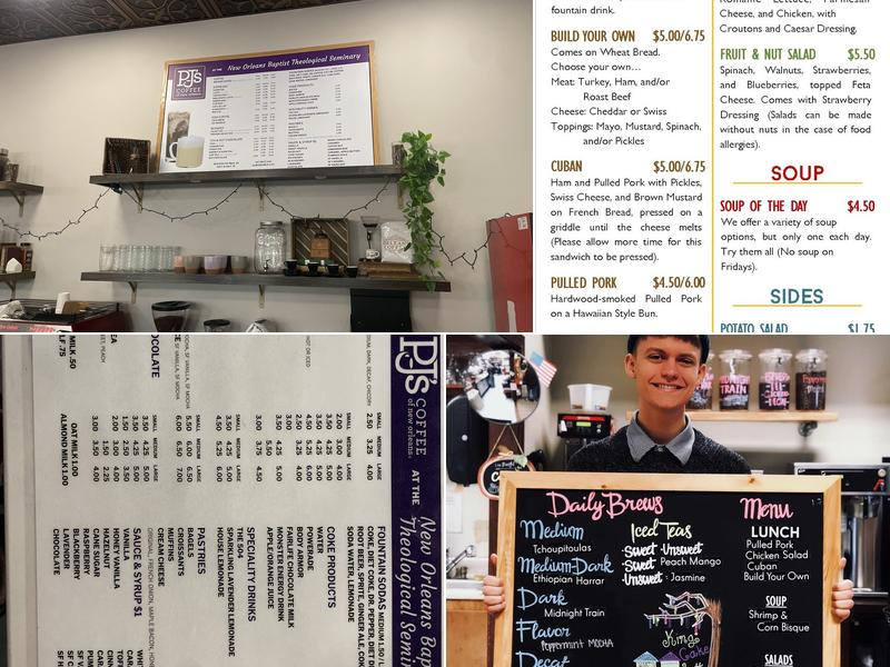 Cafe New Orleans Menu