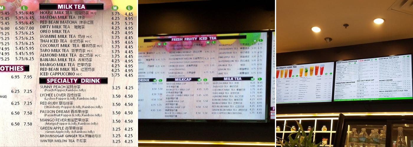 FRUITY Menu